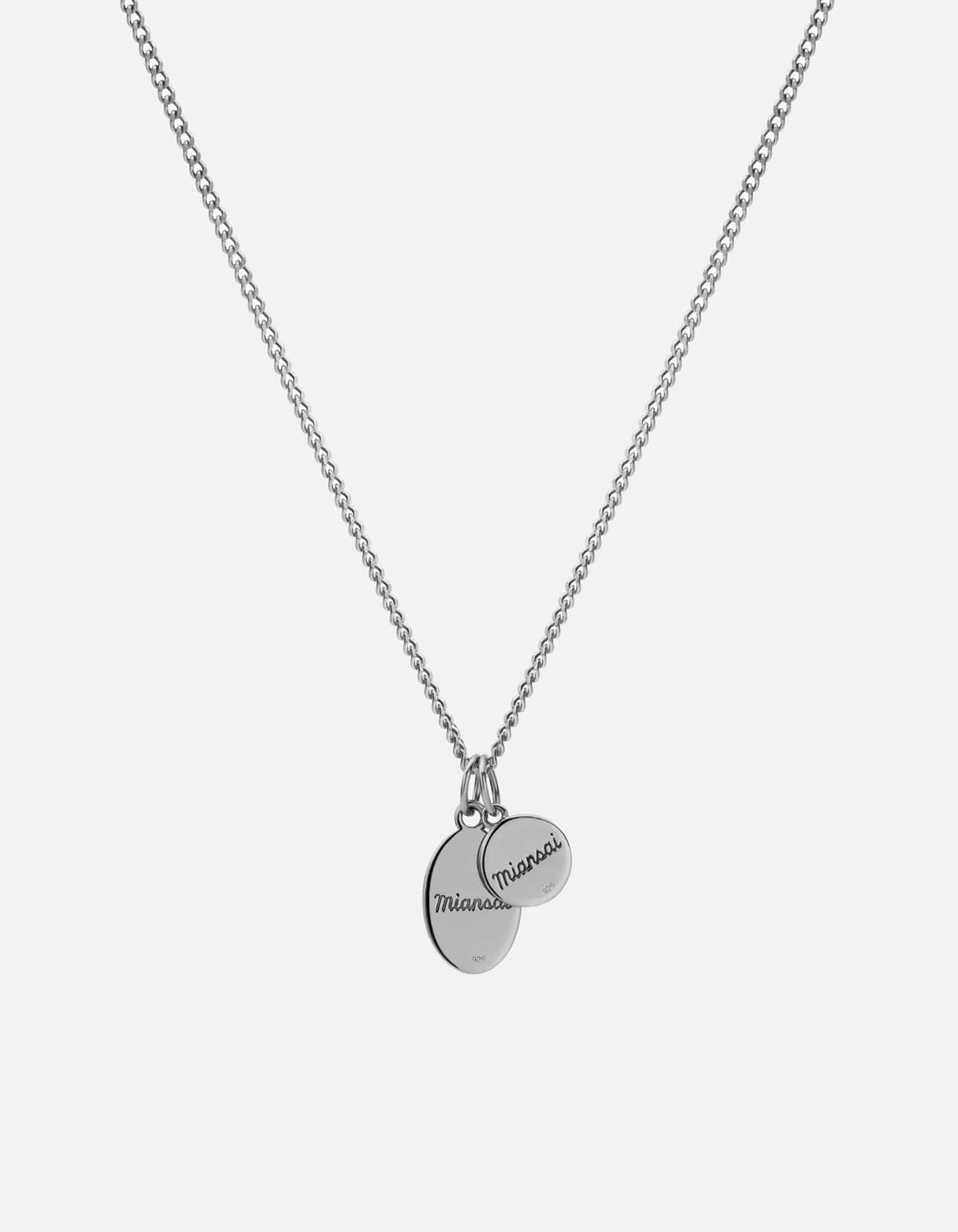 Croix Cross Pendant Necklace, Sterling Silver