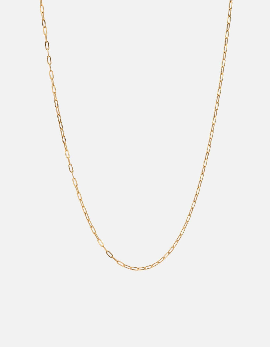 Volt Link Annex Clasp Necklace, Gold Vermeil