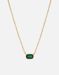 Miansai Necklaces Inari Chalcedony Necklace, 14k Gold Polished Gold / 16-18 in.
