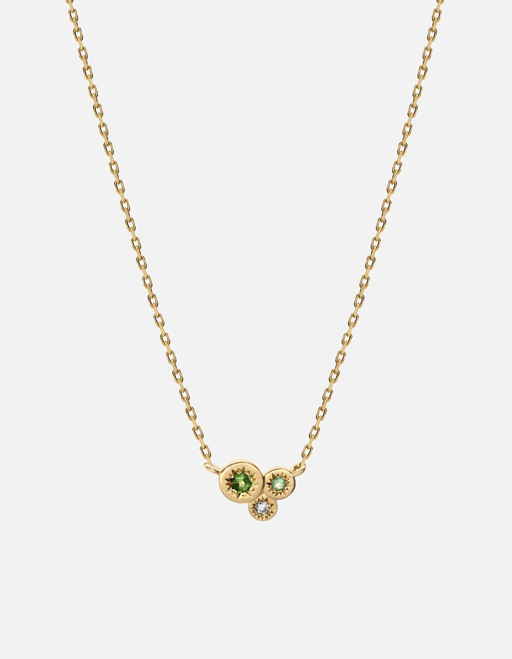 Miansai Necklaces Ora Necklace, 14k Gold Pavé/Quartz Polished Gold / 16-18 in.