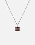 Miansai Necklaces Cardinal Necklace, Sterling Silver/Red Red / 22 in.