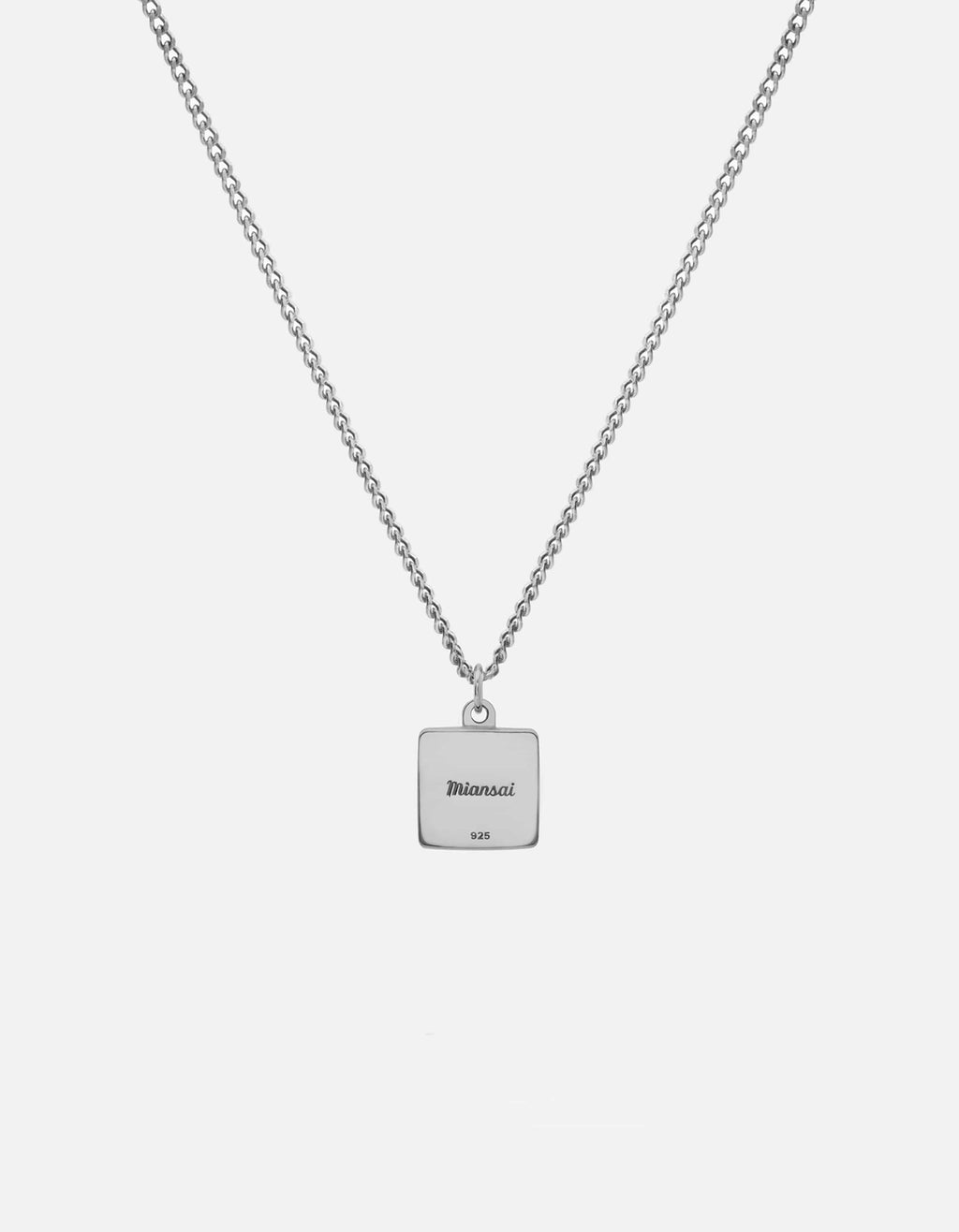 Cardinal Necklace, Sterling Silver/Red