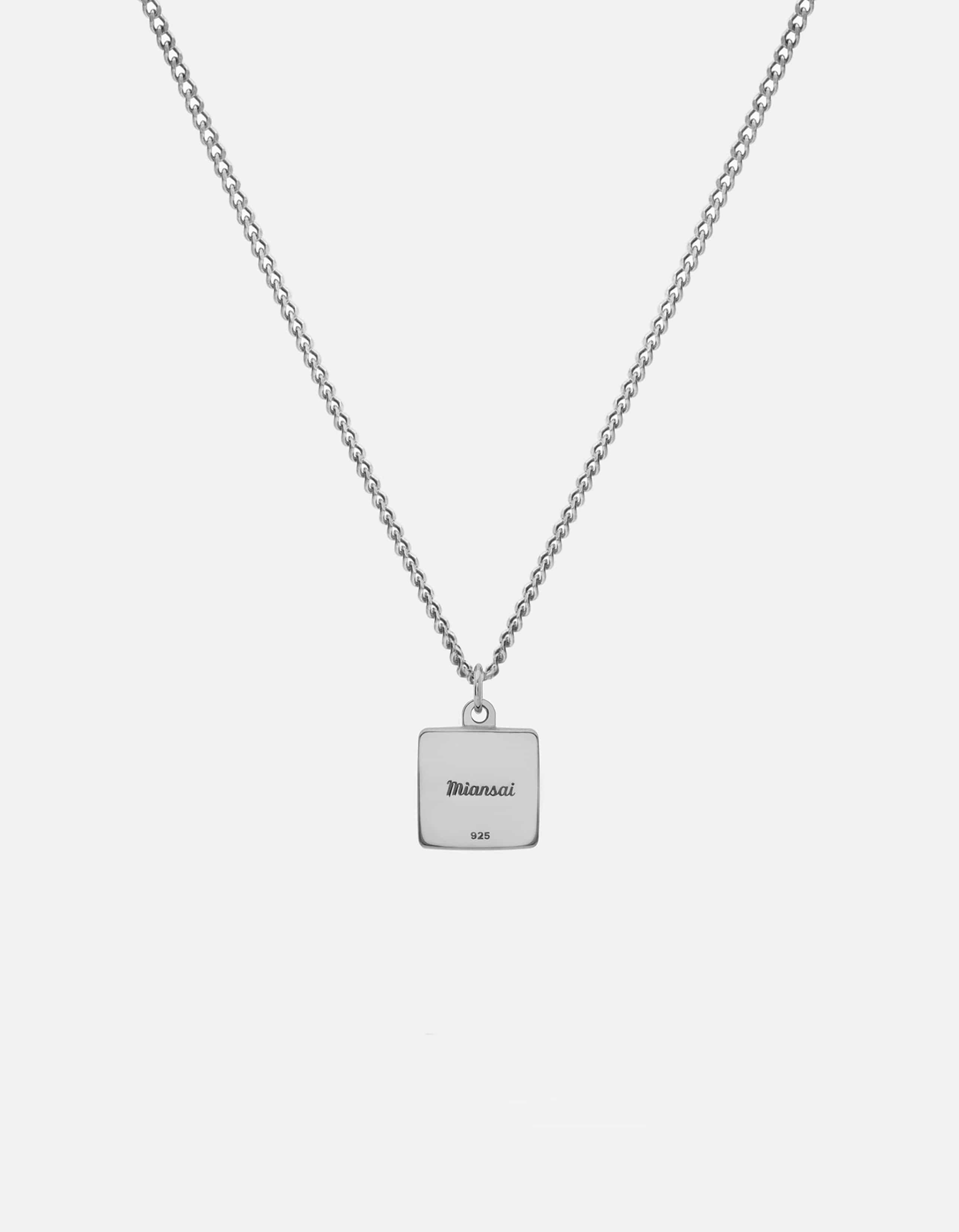 Cardinal Necklace, Sterling Silver/Red