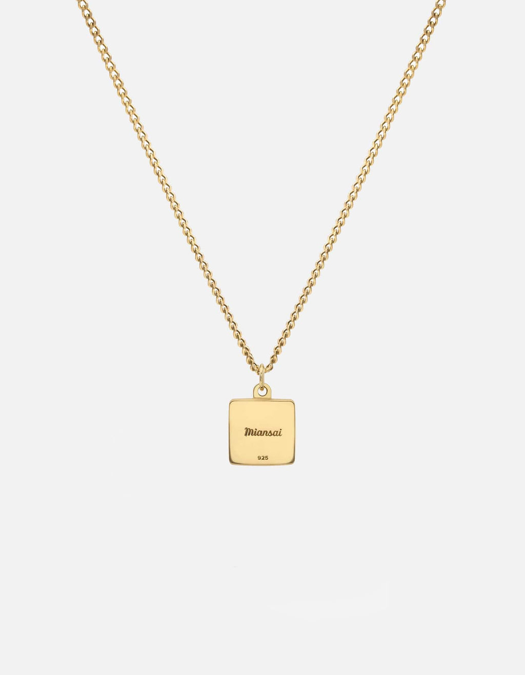 Cardinal Necklace, Gold Vermeil/Red
