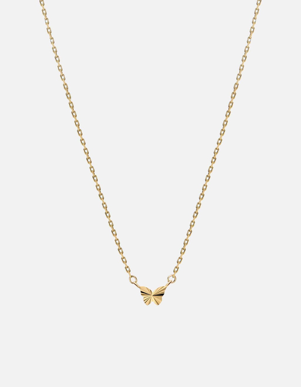Asa Butterfly Necklace, 14k Gold