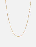 Miansai Necklaces 2.5mm Volt Link Cable Chain Necklace, 14k Gold Polished Gold / 18 in.