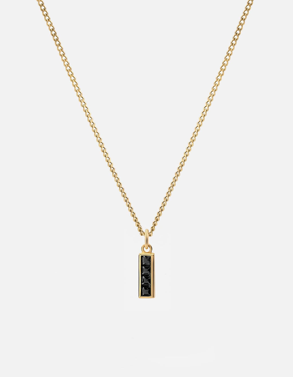 Miansai Necklaces Totem Spinels Necklace, Gold Vermeil Black / 21 in.