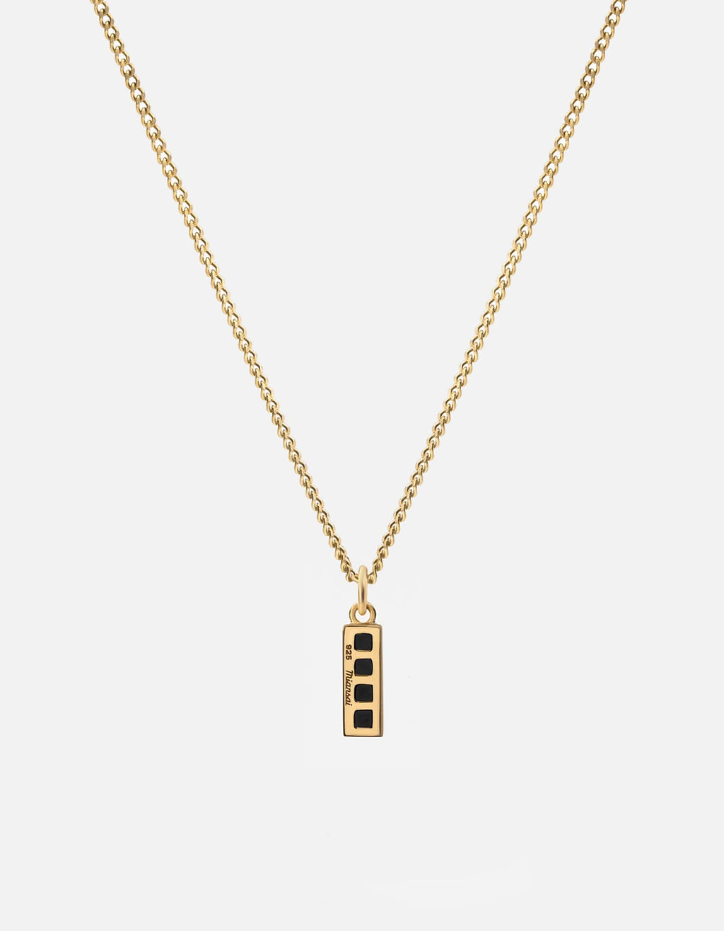 Totem Spinels Necklace, Gold Vermeil