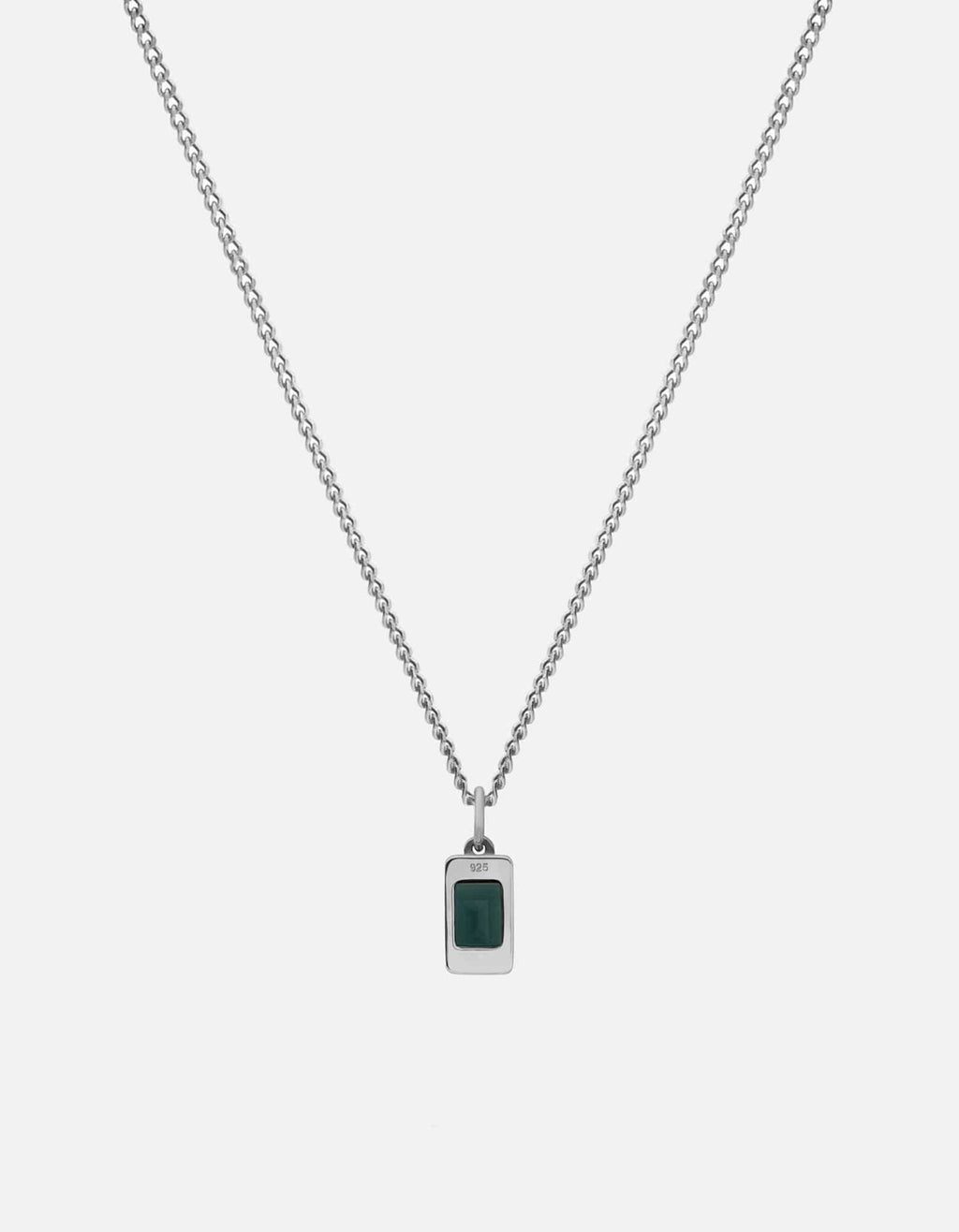 Valor Quartz Pendant Necklace, Sterling Silver