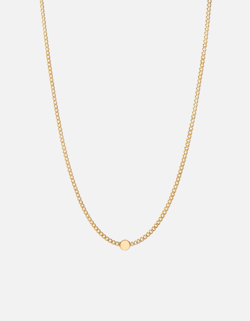 Opus Chalcedony Type Chain Necklace, Gold Vermeil/Green