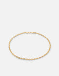Miansai Necklaces Pyper Link Puff Choker, Gold Vermeil Polished Yellow Gold / 15 in.