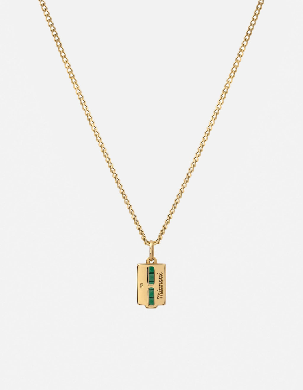 Vertigo Agate Pendant Necklace, Gold Vermeil