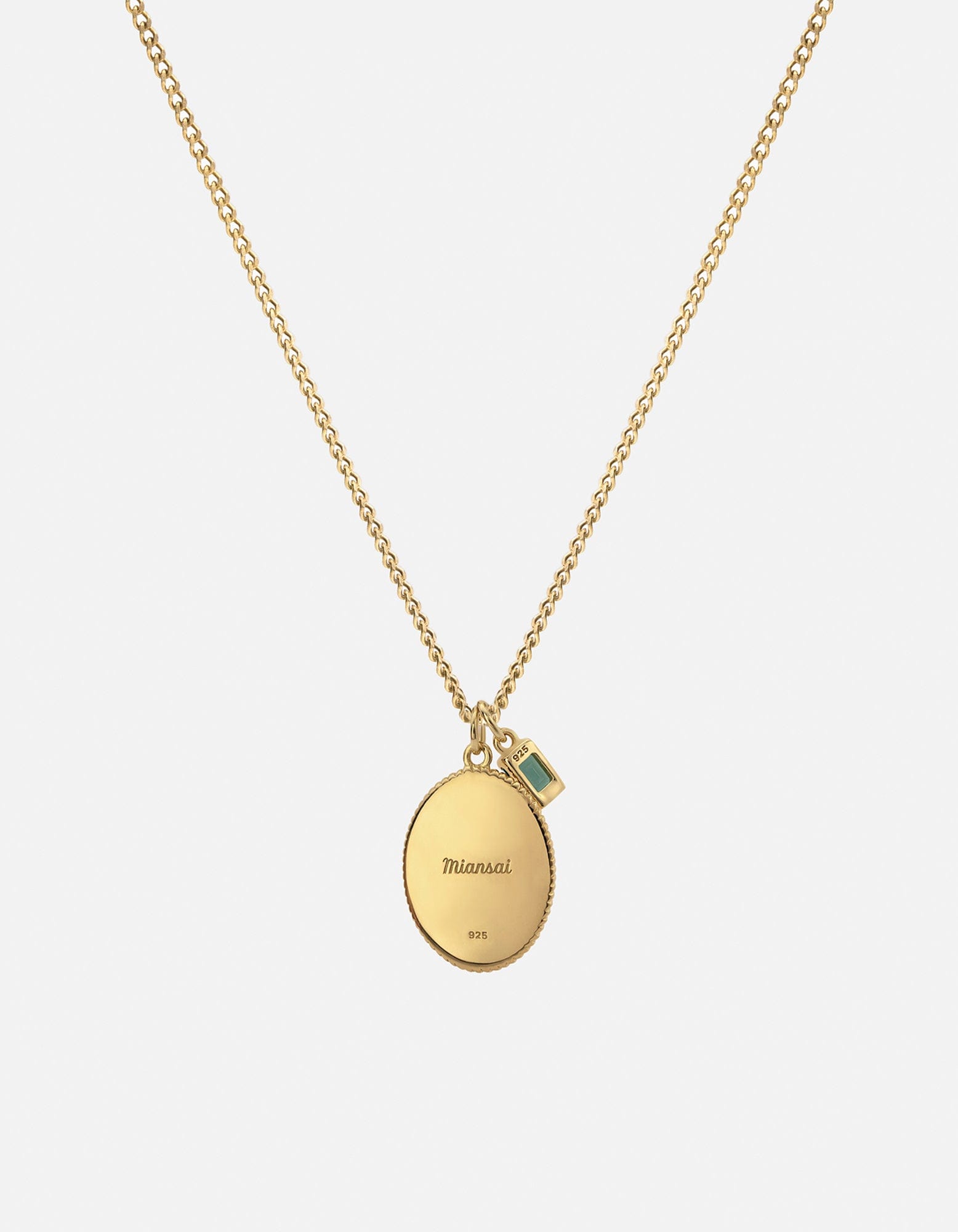 When Pigs Fly Quartz Pendant Necklace, Gold Vermeil
