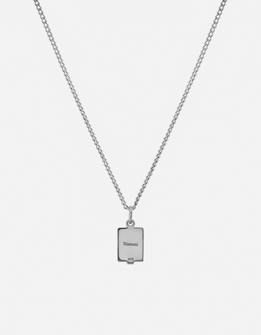 Paolo Onyx Necklace, Sterling Silver