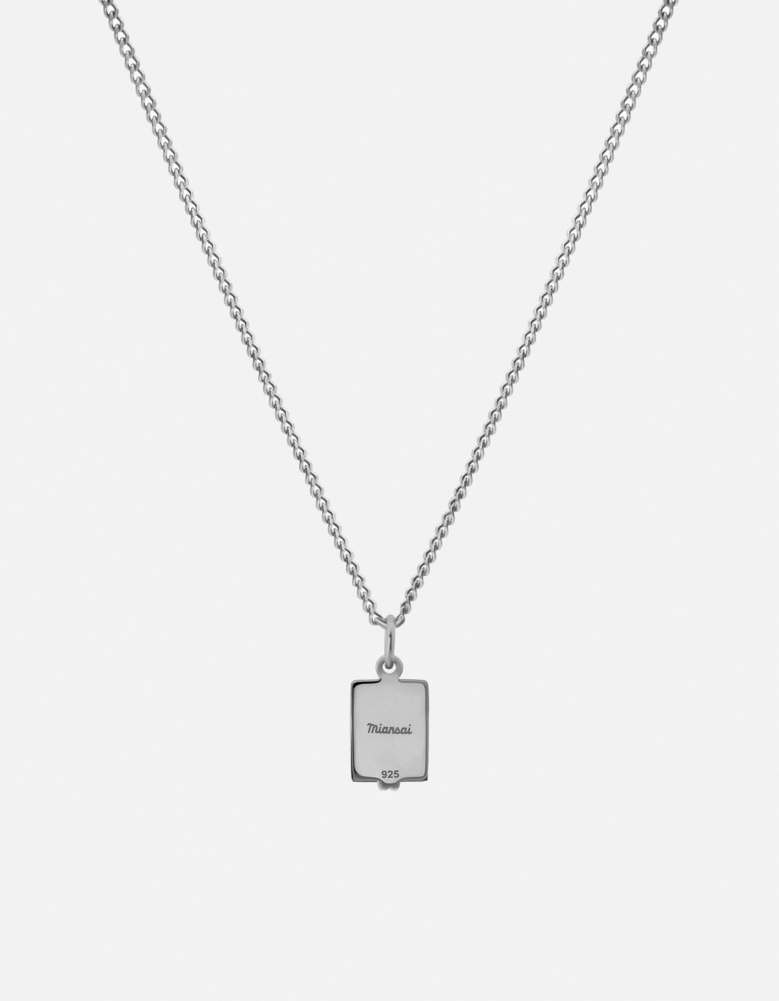 Paolo Onyx Necklace, Sterling Silver