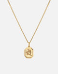 Miansai Necklaces Leo Nyle Necklace, Gold Vermeil Polished Gold / 21 in. / Monogram: No