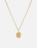 Miansai Necklaces Virgo Nyle Necklace, Gold Vermeil Polished Gold / 18 in. / Monogram: No