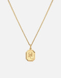 Miansai Necklaces Scorpio Nyle Necklace, Gold Vermeil Polished Gold / 21 in. / Monogram: No