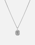 Miansai Necklaces Sagittarius Nyle Necklace, Sterling Silver Polished Silver / 21 in. / Monogram: No