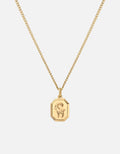Miansai Necklaces Capricorn Nyle Necklace, Gold Vermeil Polished Gold / 21 in. / Monogram: No
