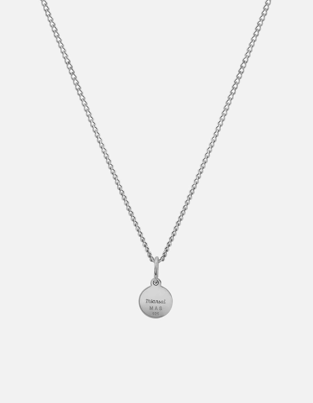 Ojos Evil Eye Pendant Necklace, Sterling Silver / Sky Blue