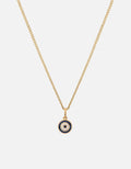 Miansai Necklaces Ojos Necklace, Gold Vermeil/Blue Blue / 21 in. / Monogram: No