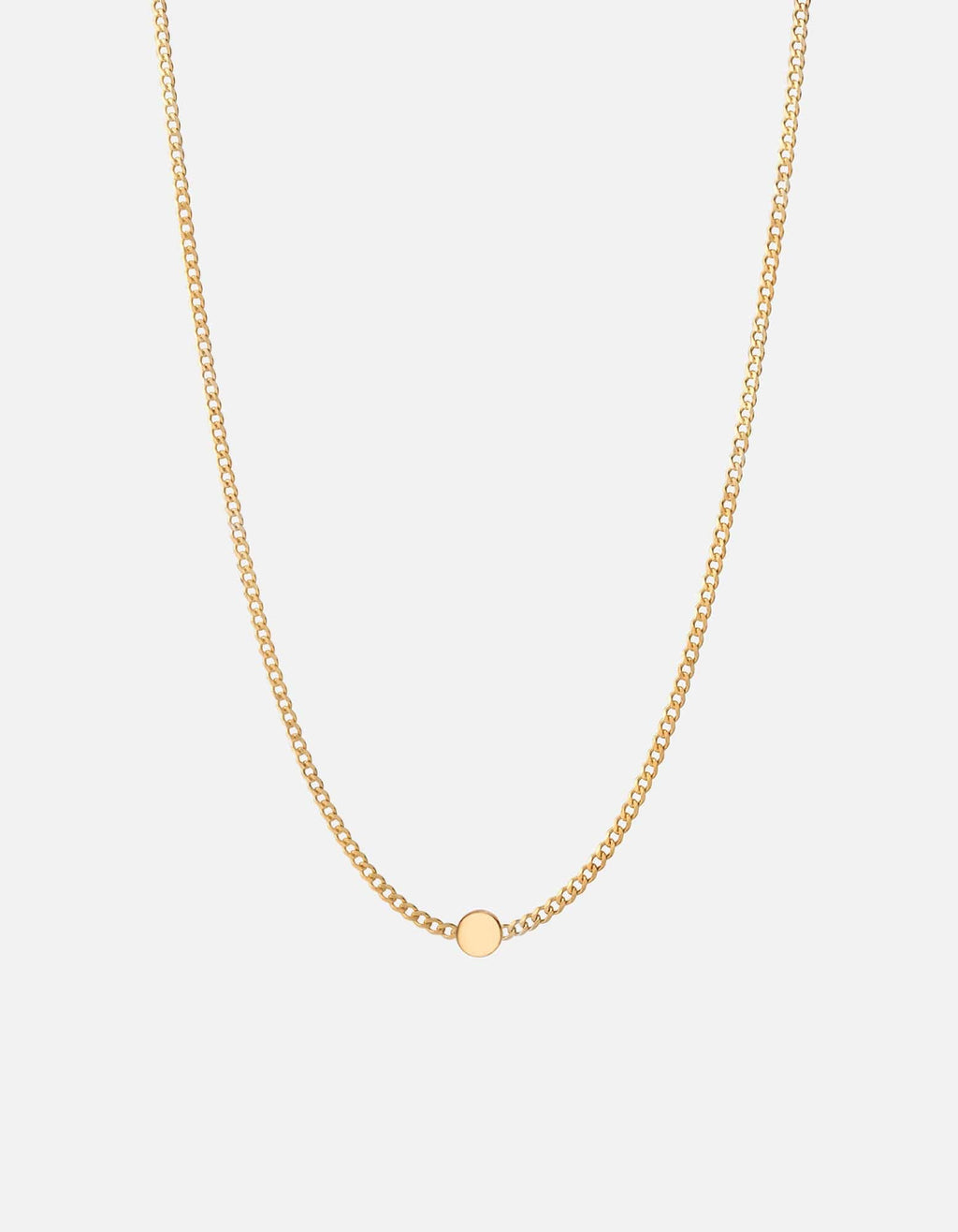 Opus Sapphire Chain Necklace, Gold Vermeil / Black