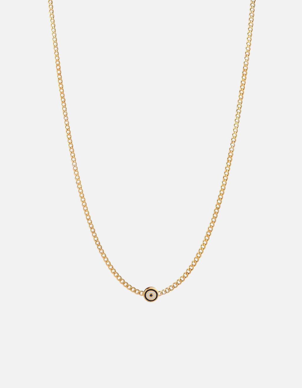 Miansai Necklaces Opus Sapphire Type Chain Necklace, Gold Vermeil/Blue No Letter / Blue / 24 in. / Monogram: No