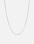 Miansai Necklaces Cardano Chain Necklace, Sterling Silver Polished Silver / 21 in.