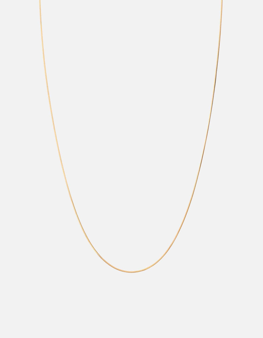 Miansai Necklaces Lynx Chain Necklace, Gold Vermeil Polished Gold / 21 in.