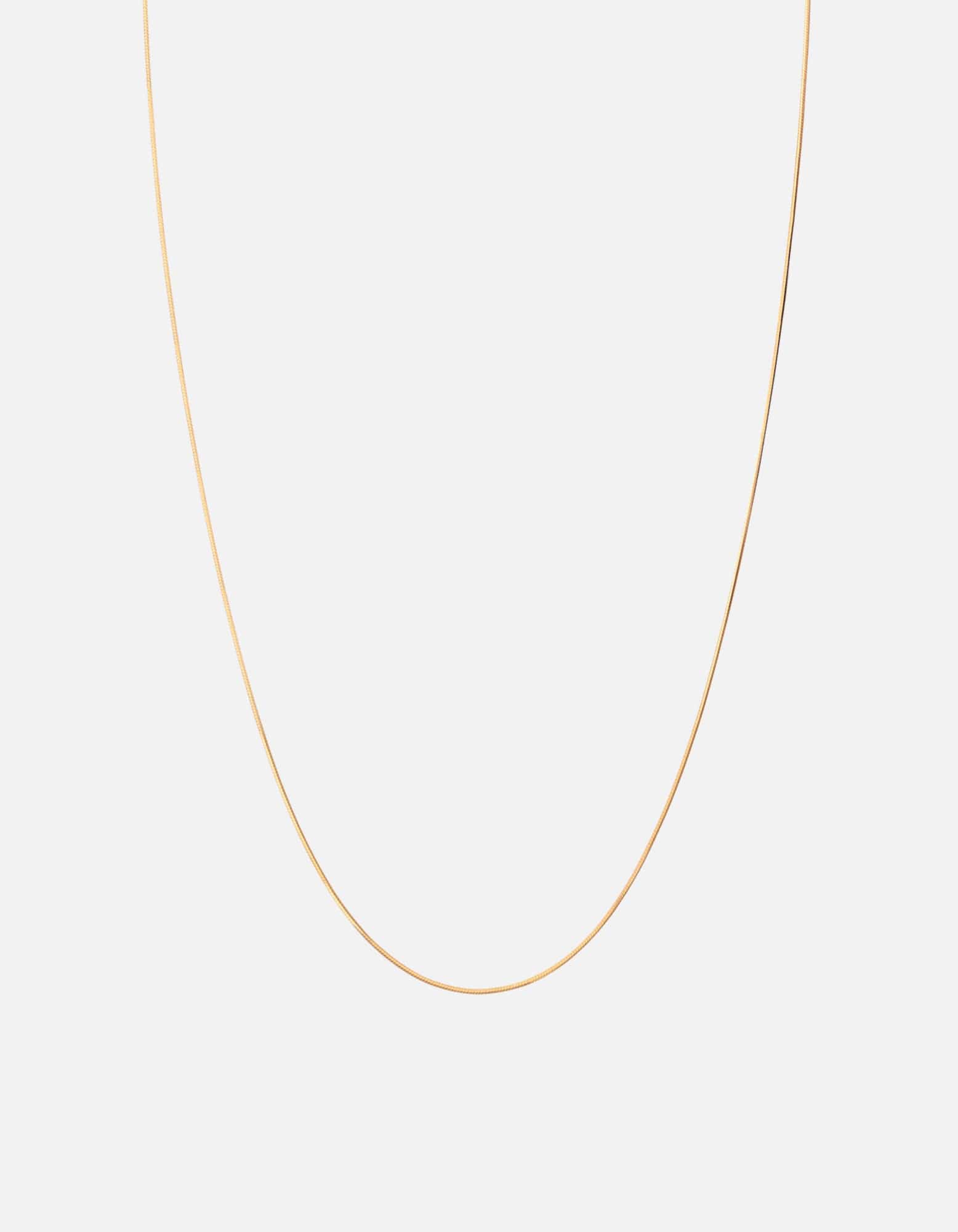 Miansai Necklaces Lynx Chain Necklace, Gold Vermeil Polished Gold / 21 in.