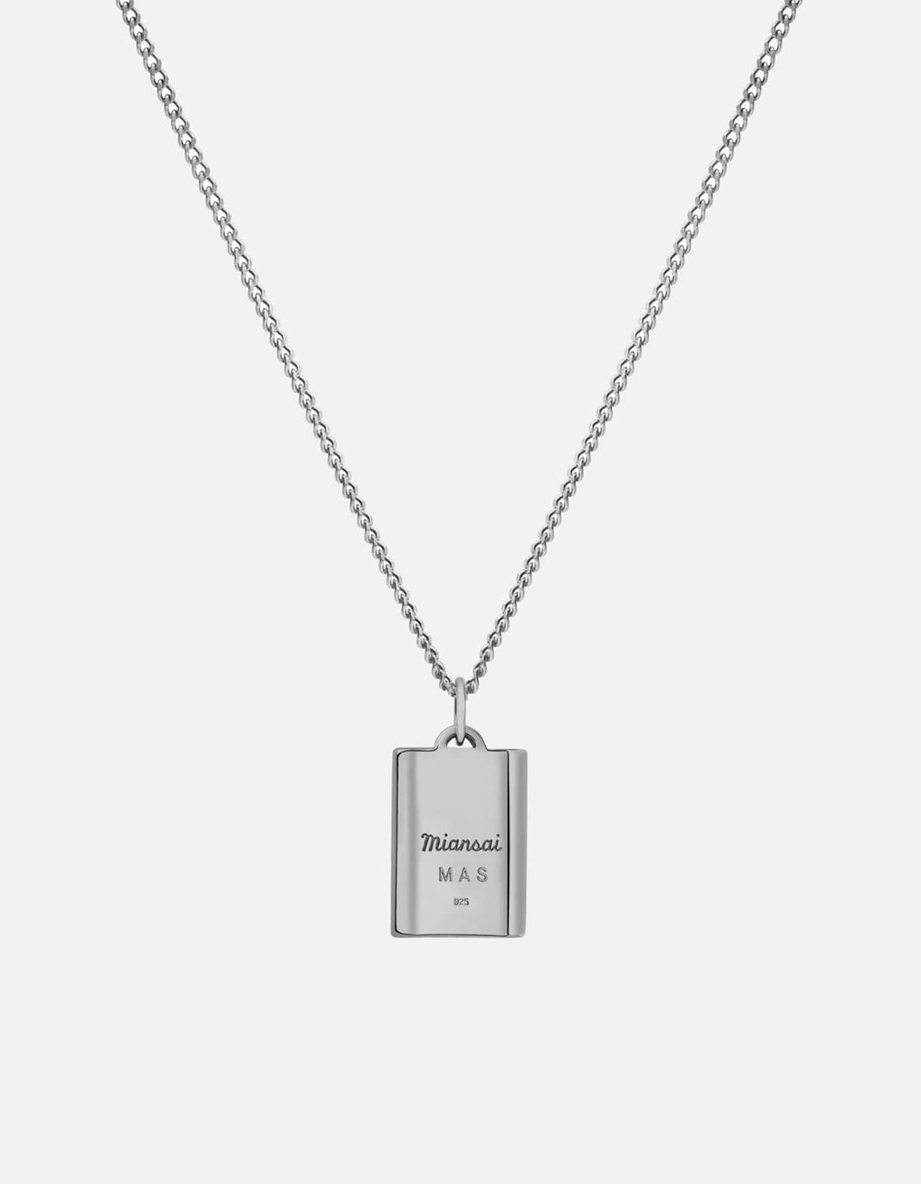Delano Agate Necklace, Sterling Silver