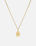 Miansai Necklaces Octo Necklace, Gold Vermeil/Diamonds Polished Gold/Pave / 24 in.