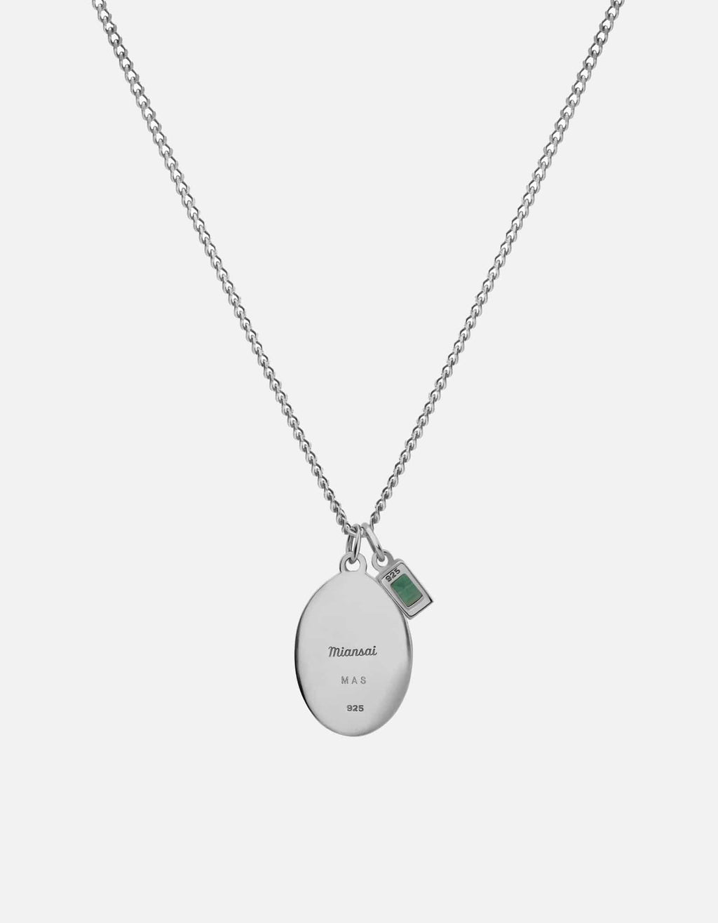 Pina Agate Necklace, Sterling Silver