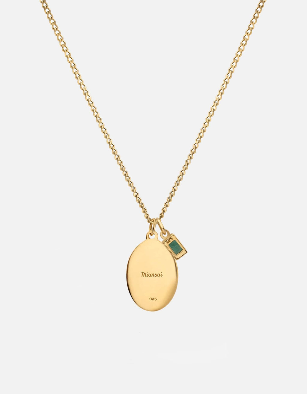 Pina Agate Necklace, Gold Vermeil