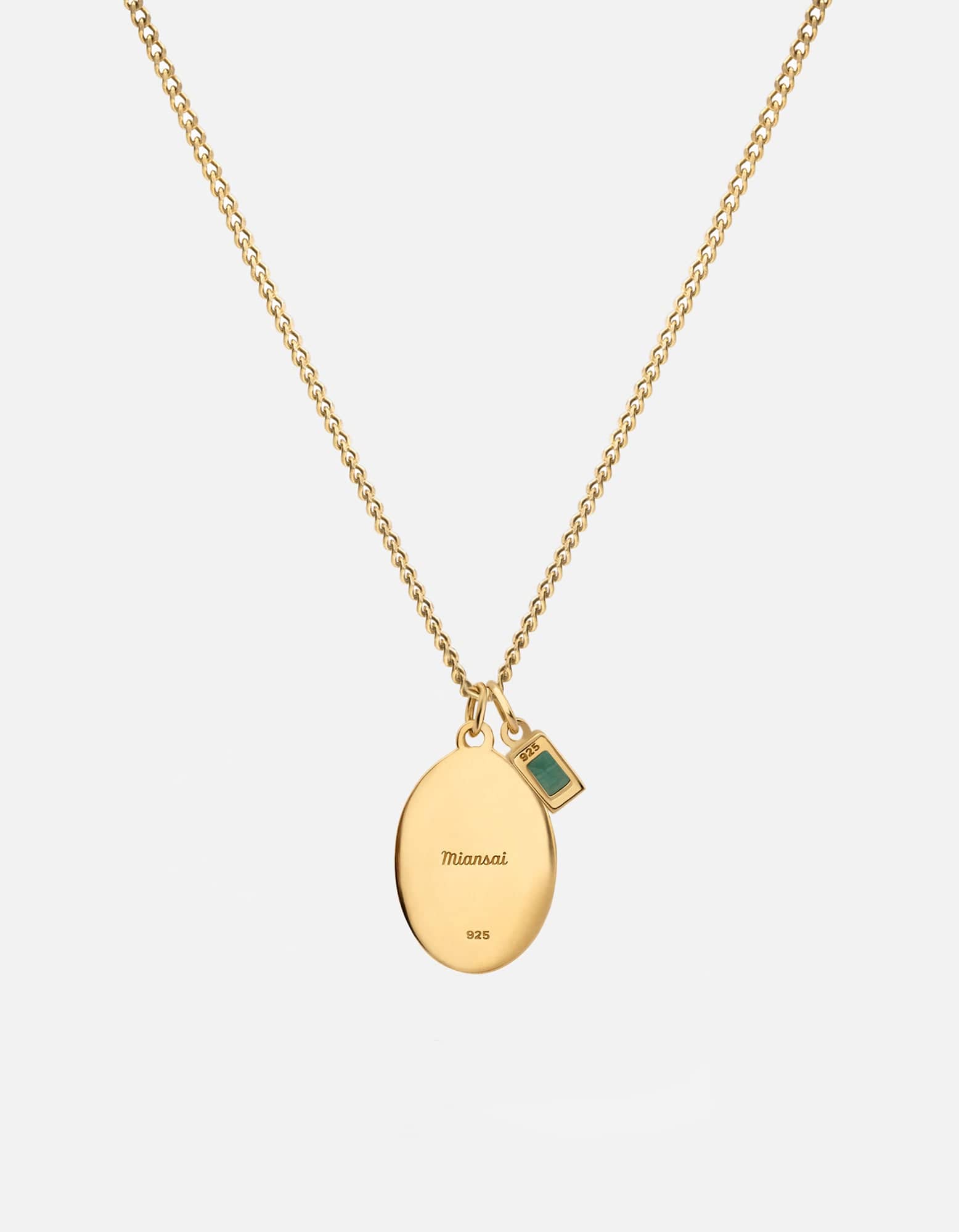 Pina Agate Necklace, Gold Vermeil