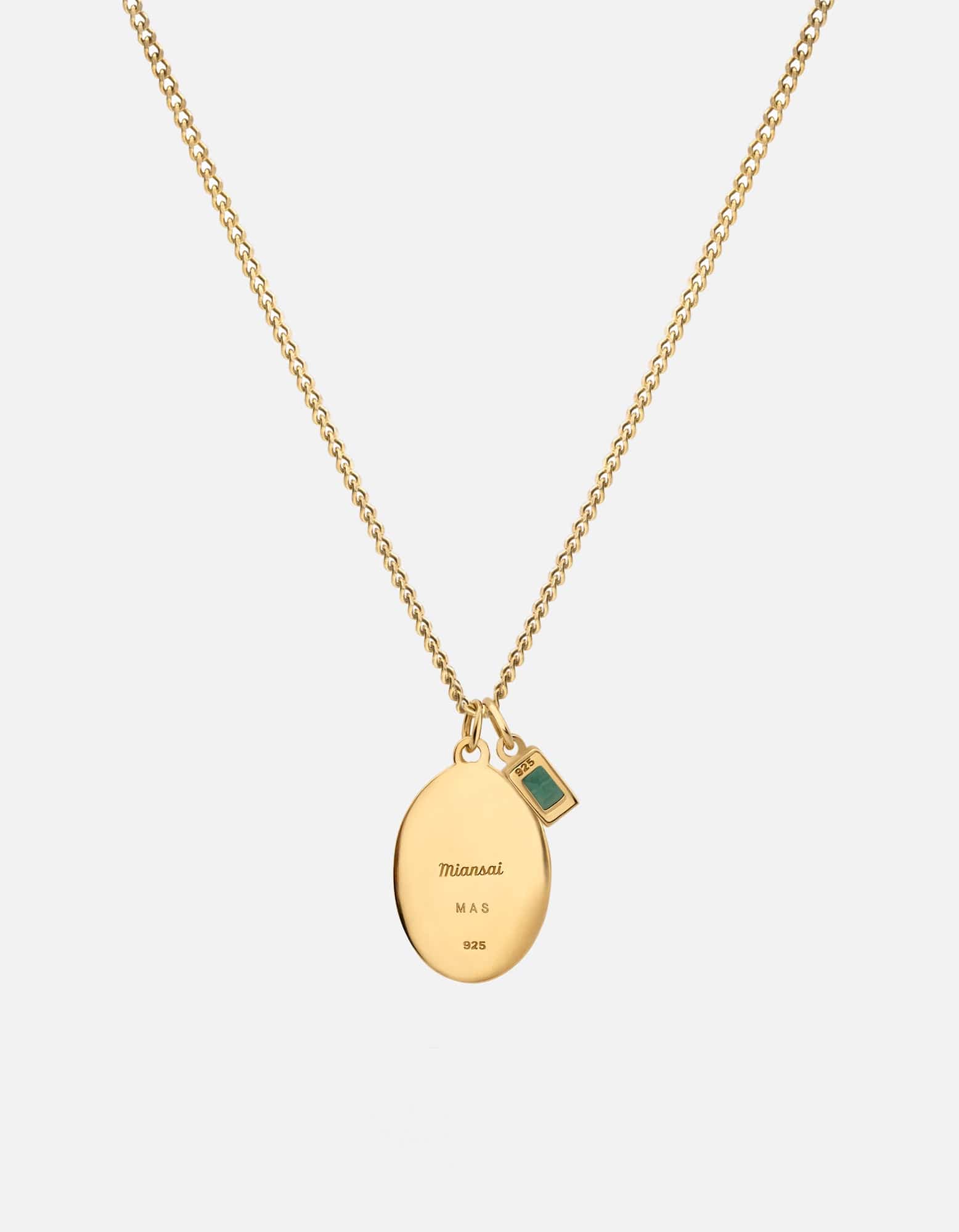 Pina Agate Necklace, Gold Vermeil