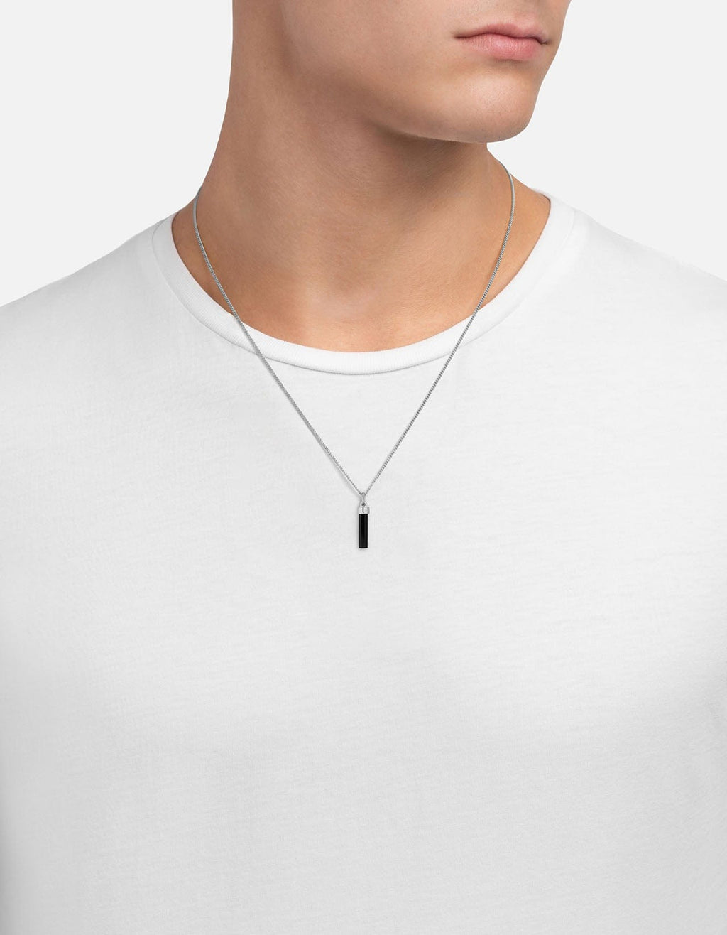 Remi Spinels Pendant Necklace, Sterling Silver