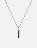 Miansai Necklaces Remi Lapis Necklace, Sterling Silver Blue / 21 in.