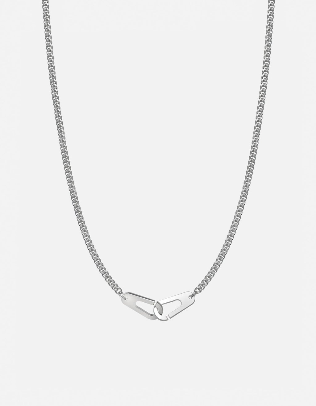 Miansai Necklaces Dima Chain Necklace, Sterling Silver Polished Silver / 21in.