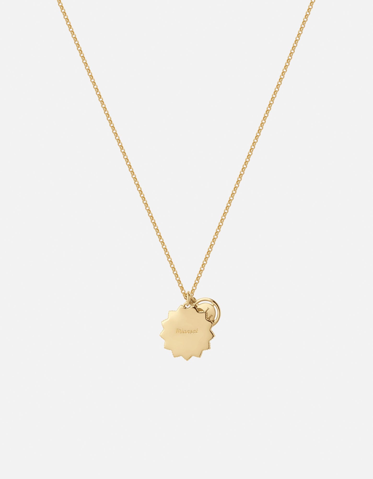 Claddagh Guardian Necklace, Gold Vermeil