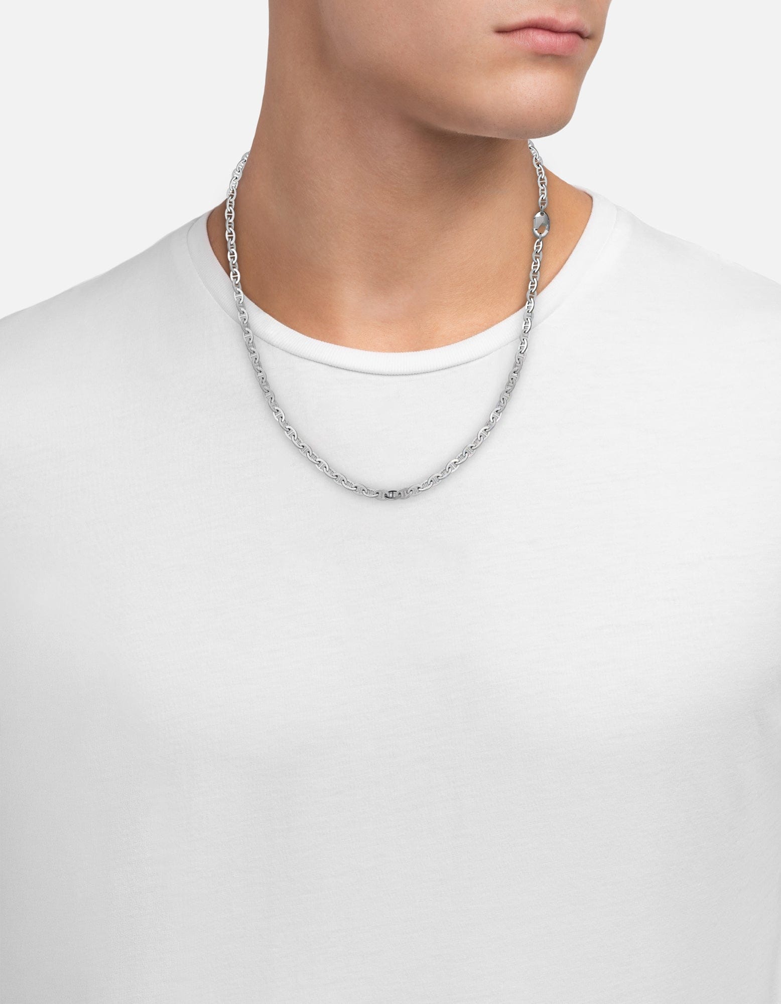 Sven Chain Necklace, Sterling Silver