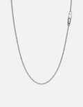 Miansai Necklaces Forge Chain Necklace, Sterling Silver Polished Silver / 21in.
