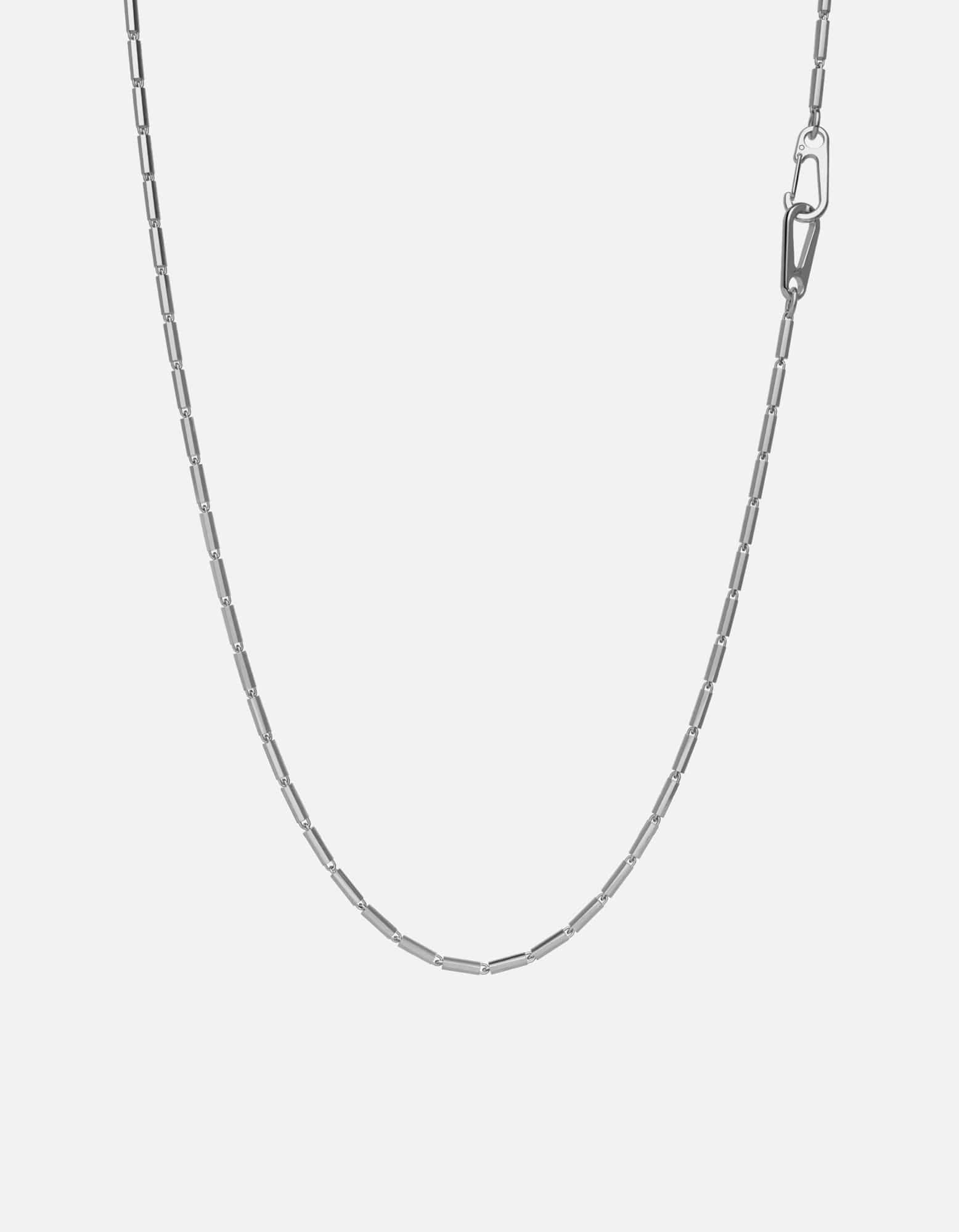 Miansai Necklaces Forge Chain Necklace, Sterling Silver Polished Silver / 21in.