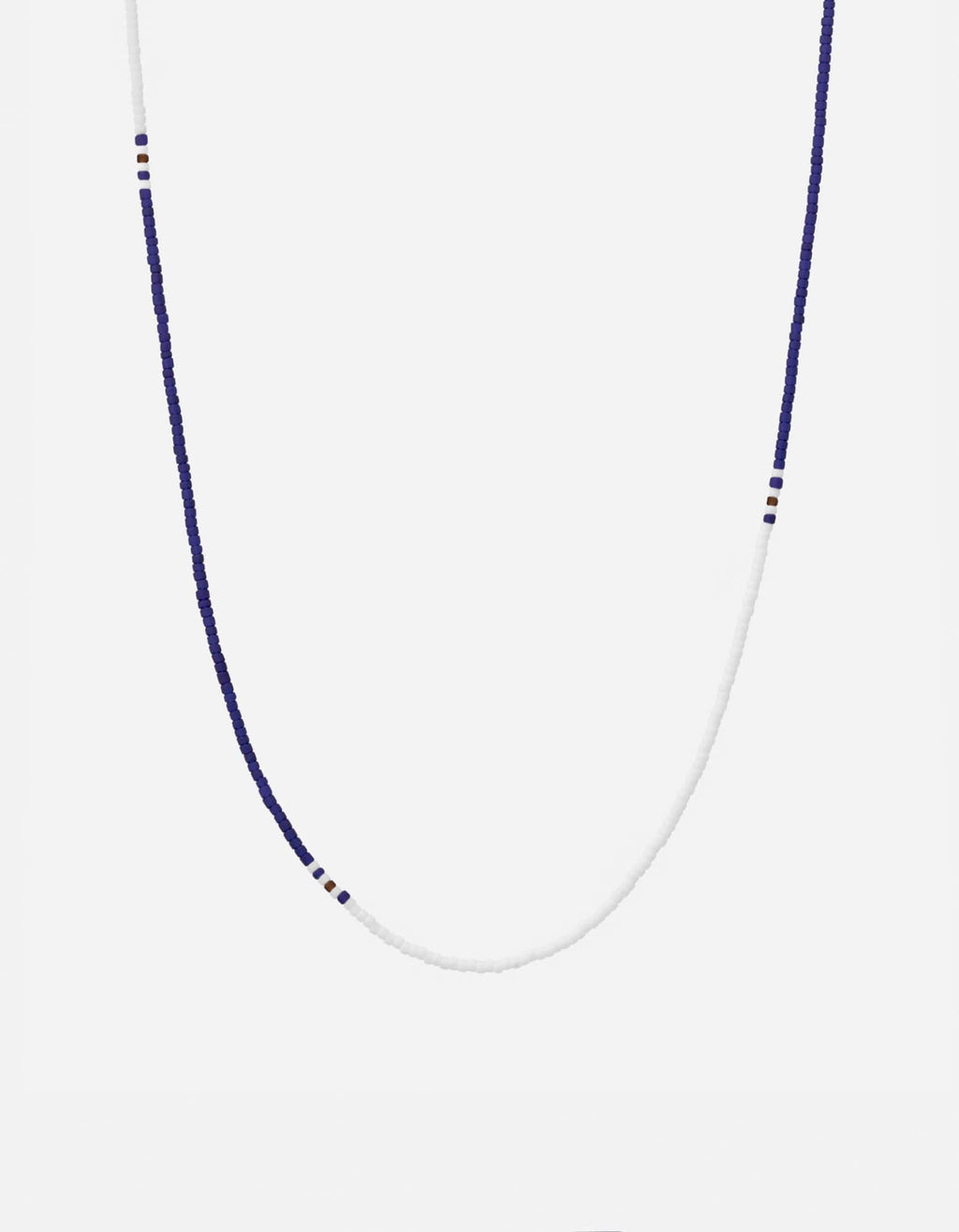 Miansai Necklaces Avi Necklace, Sterling Silver / Blue/White/Amber Blue/White/Amber / 22in.