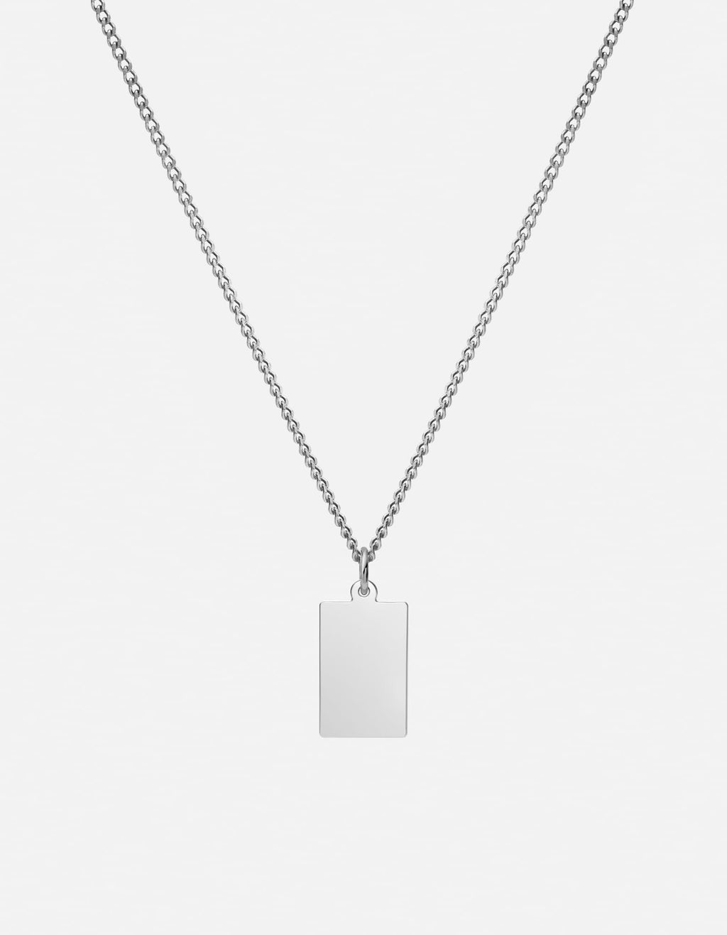 Orbit Pendant Necklace, Sterling Silver / Blue
