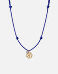 Miansai Necklaces Eternita Rope Necklace, Gold Vermeil / Navy Blue Navy Blue / O/S