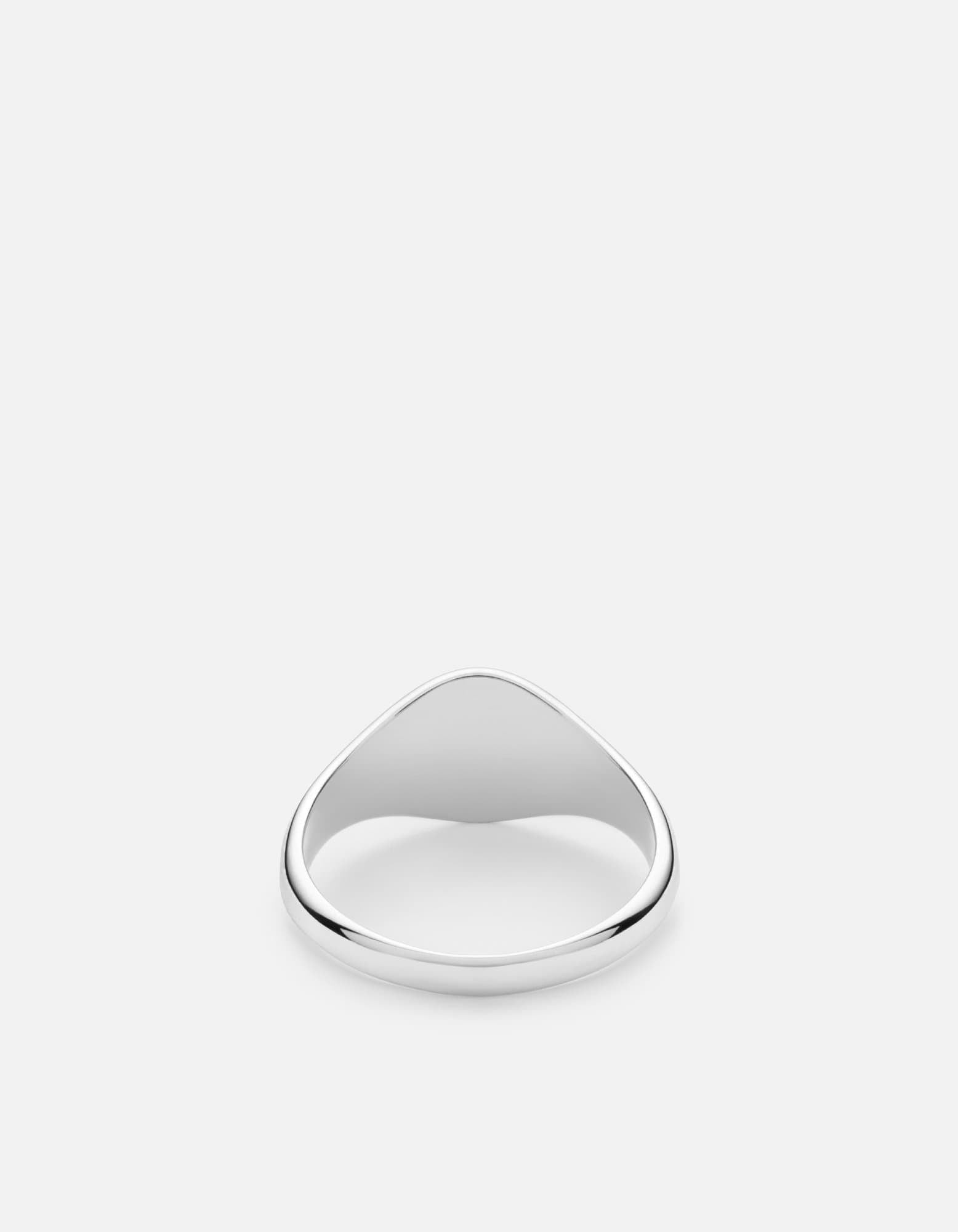 Monogram Signet Ring, Sterling Silver