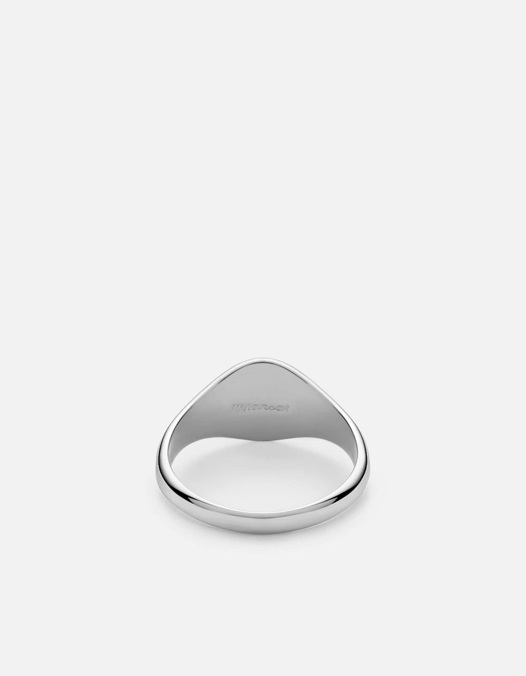 Women's Solar Signet Ring, Sterling Silver
