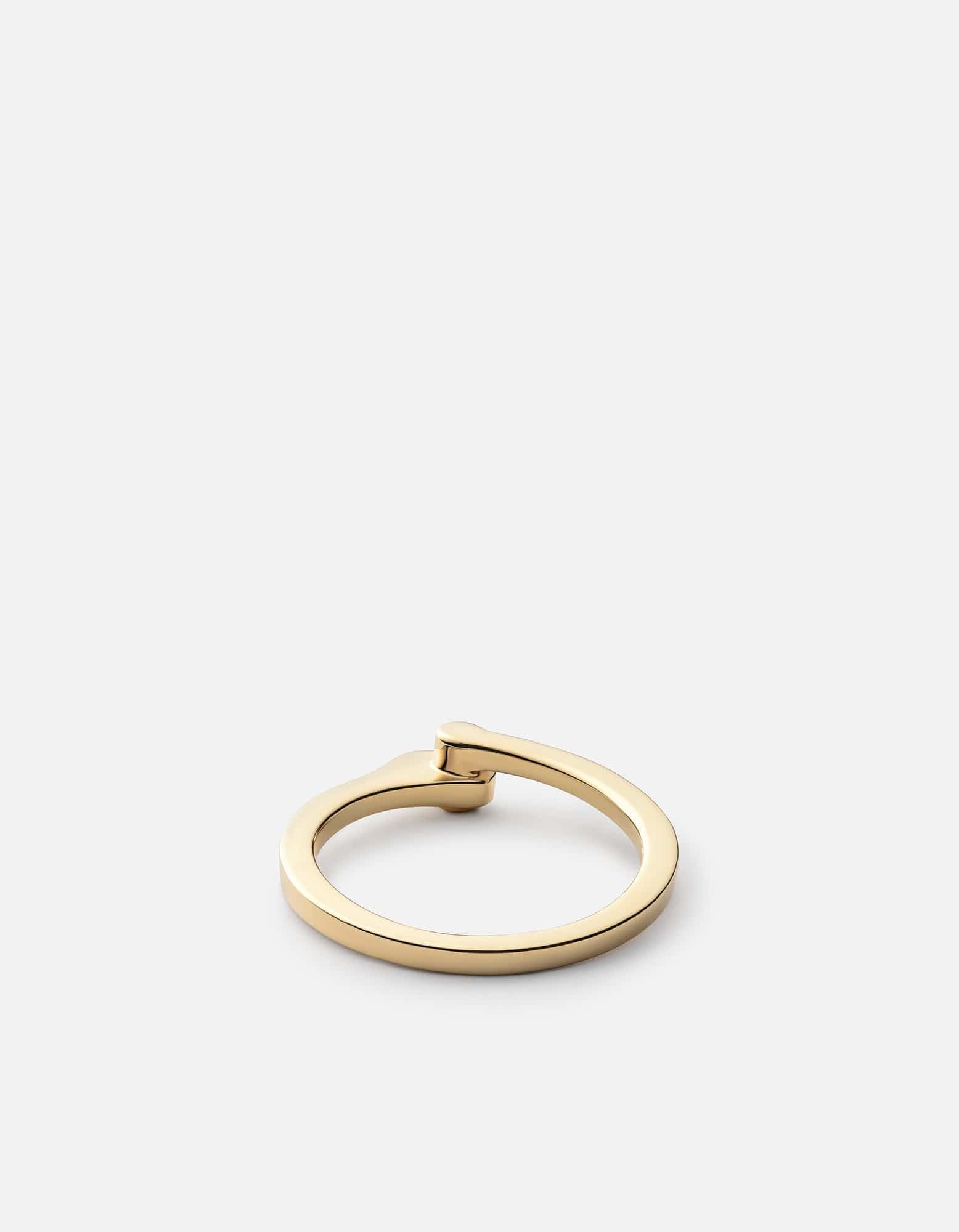 Nyx Ring, 14k Gold Pavé